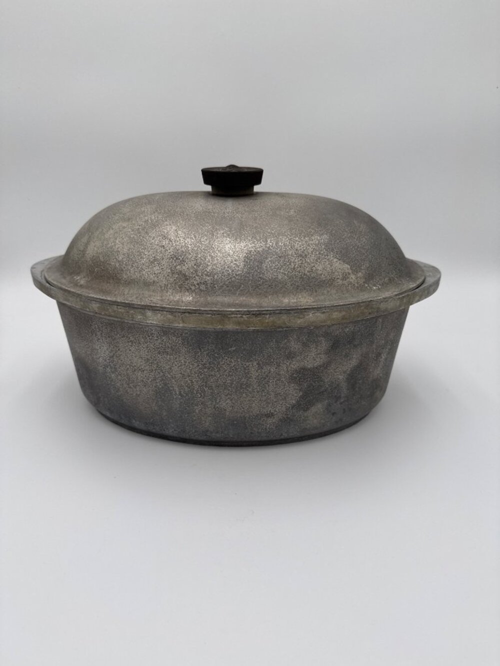 Vintage Club Aluminum 15" Oval Roaster Dutch Oven Pot Lid